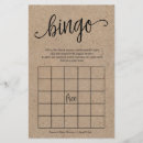 Recherche de baby shower bingo Rustique