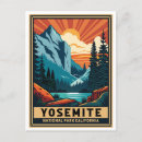 Recherche de yosemite vintage cartes postales Randonnée