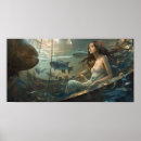 Recherche de fond marin posters Sirène