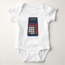 Recherche de calculatrice bébé vêtements Nerd