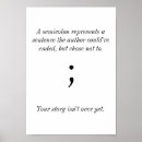 Suche nach semicolon poster Semikolon