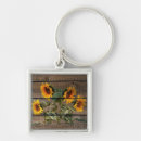 Recherche de style rustique porteclés Tournesols