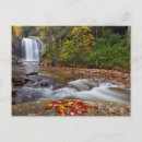 Recherche de montagnes cascade cartes postales Bois