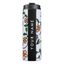 Recherche de fond floral mugs bouteilles Monogramme
