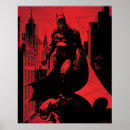 Suche nach batman comic poster Gothische stadt