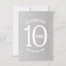 Suche nach 10 jähriger jahrestag karten einladungen Unternehmen
