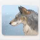 Recherche de canine tapis souris Loup de bois