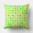 Recherche de pois jaune coussins Polka