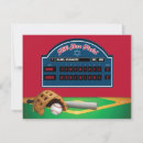 Suche nach baseballfeld einladungen Baseballspieler