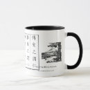 Recherche de simplicité tasses Calligraphie
