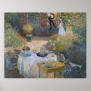 Suche nach mittagessen poster Monet