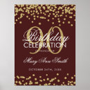 Suche nach 90 geburtstag poster Gold