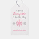 Suche nach schneeflocken geschenkanhänger Rosa