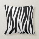 Recherche de peau zèbre coussins Moderne