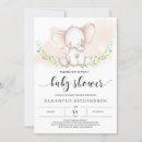 Recherche de cute elephant baby shower invitations Pour enfants