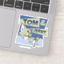 Recherche de cat cartoon autocollants Tom jerry