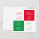 Recherche de fête de carrées noël invitations Renne