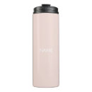 Recherche de rose pâle tasses Monogramme