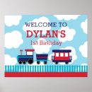 Recherche de anniversaire de train posters Boy
