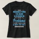 Suche nach teamleiter tshirts Stelle