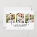 Recherche de photo collage save the dates Noir et blanc