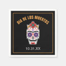 Recherche de muertos serviettes Crâne de sucre