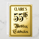 Recherche de 55 ans invitations Fête d'anniversaire