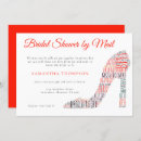Recherche de chaussures rouges invitations Moderne