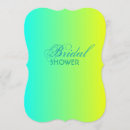 Recherche de jaune turquoise invitations Pour tous