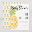 Recherche de motif ananas invitations Tropical