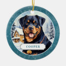 Recherche de rottweiler ornements Vacances