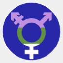 Recherche de symbole genre autocollants Lgbt