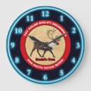 Recherche de pôle nord horloges Santa claus