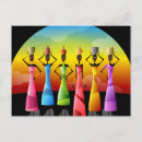 Recherche de femmes africaines cartes postales Coloré