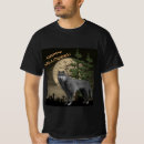 Recherche de pleine lune tshirts Loup