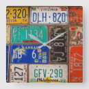 Recherche de plats horloges Vintage