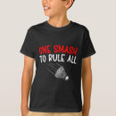 Recherche de humour de badminton tshirts Tennis