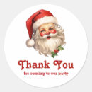 Recherche de vintage santa claus autocollants Rétro
