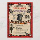 Recherche de magie vintage invitations Pour enfants