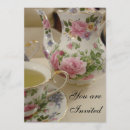 Recherche de cru floral invitations Thé