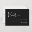 Recherche de mariage réception invitations Classique