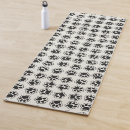 Recherche de chat yoga tapis Noir et blanc