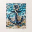Recherche de ancre puzzles Bord de mer