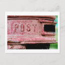 Recherche de communication cartes postales Rouge