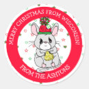 Recherche de souris fromage autocollants Noël