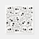 Recherche de skull serviettes Noir