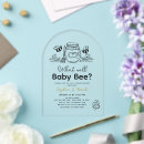 Recherche de abeille bébé invitations Future maman