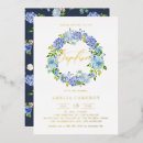 Suche nach blauer hydrangea mit blumen Aquarell