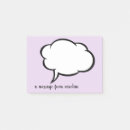 Recherche de bulle de bande dessinée post its Amusement