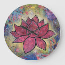 Recherche de lotus horloges Yoga